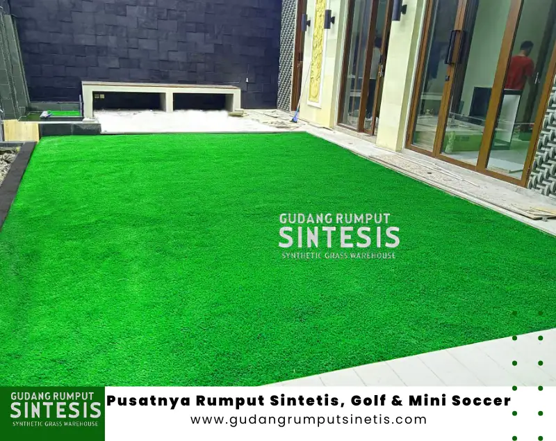 karpet rumput sintetis indoor