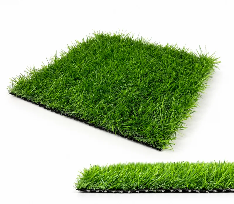 Rumput sintetis Swiss 30mm Standard untuk taman rumah
